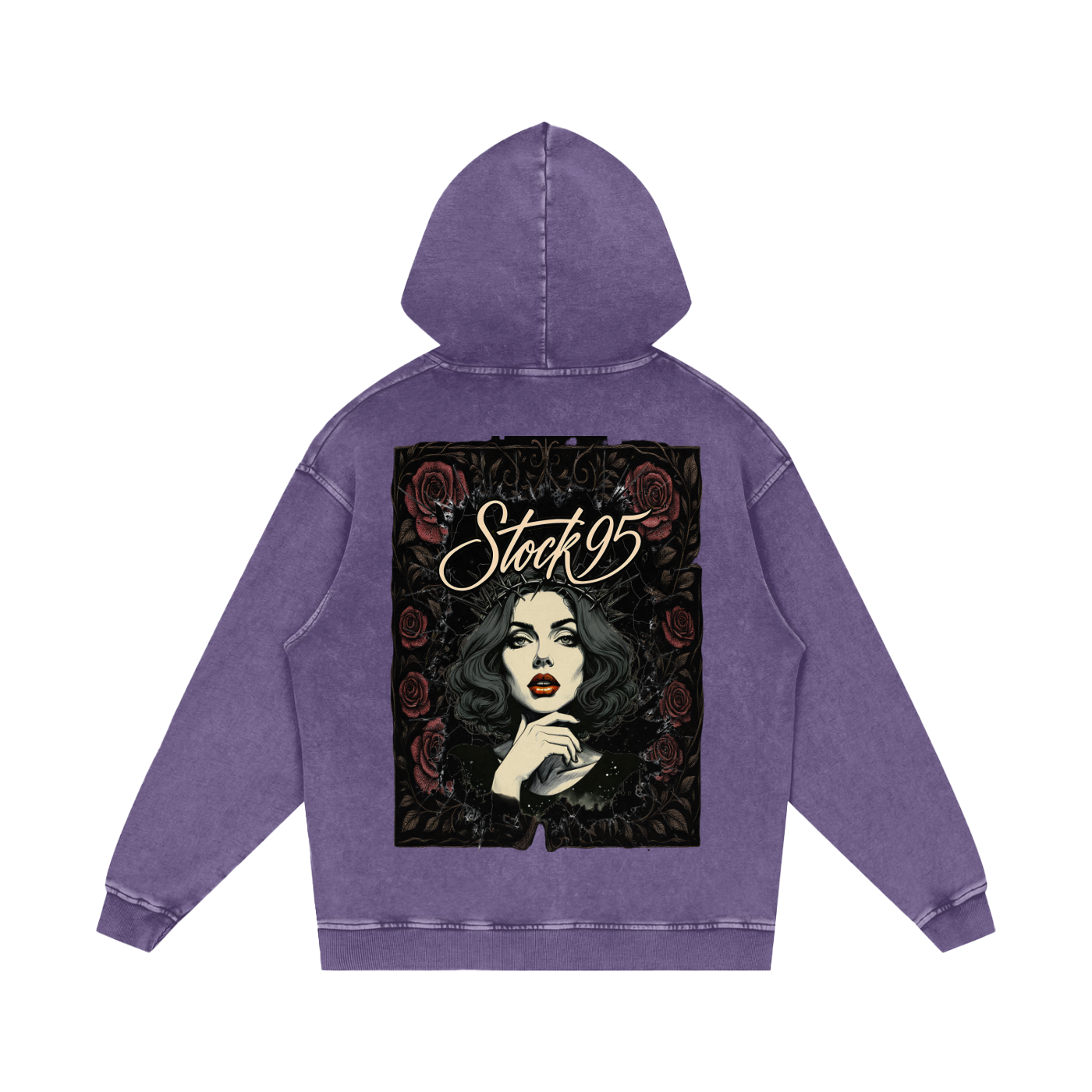 Liberty - Customized Snow Washed Loose Cotton Hoodie