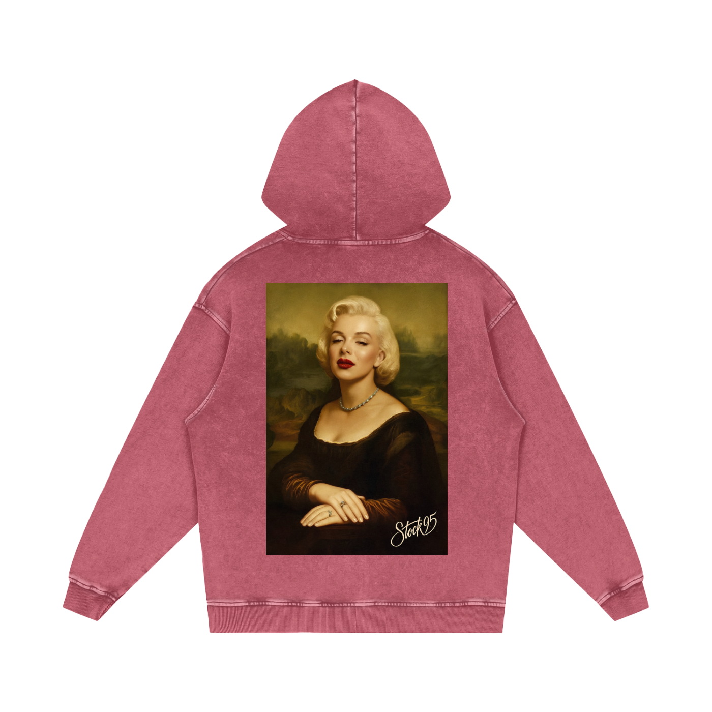 Monroe Lisa - Customized Snow Washed Loose Cotton Hoodie