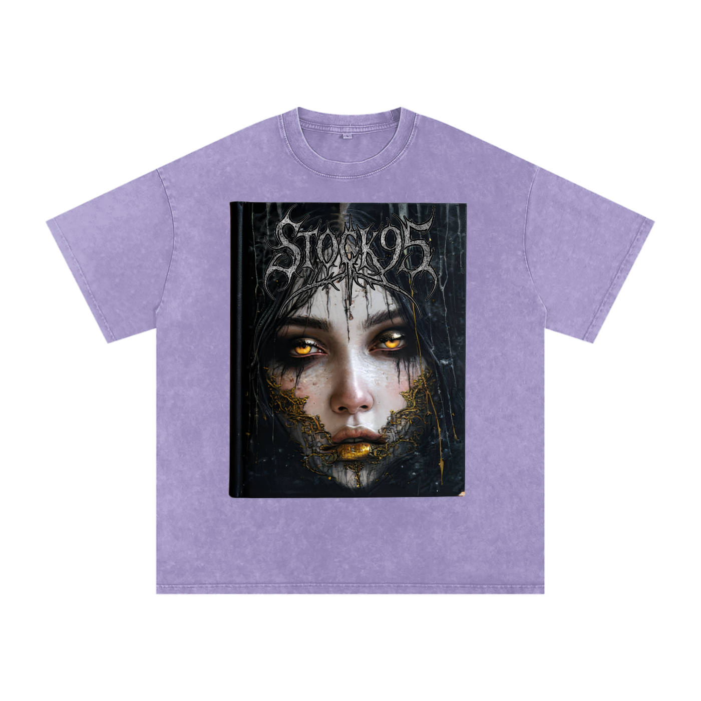 Book OF The Dead - Customized Snow Washed Oversized Cotton T-Shirt