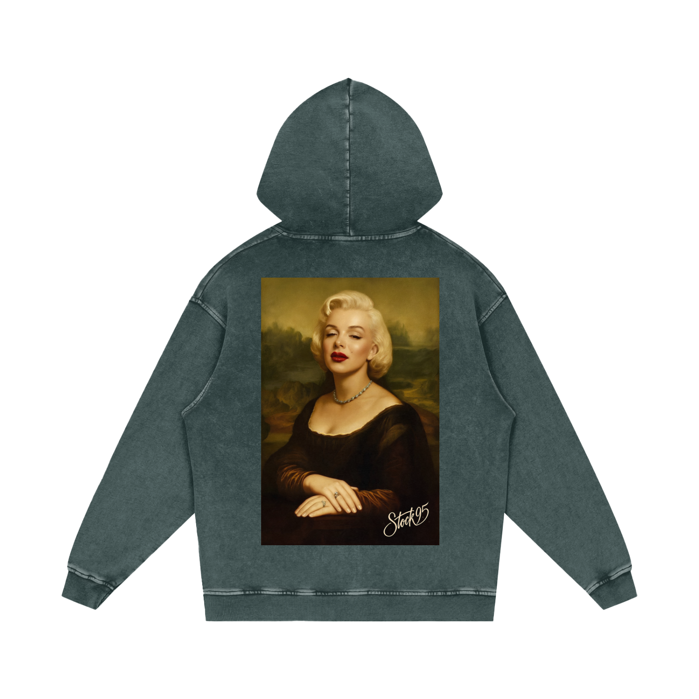 Monroe Lisa - Customized Snow Washed Loose Cotton Hoodie