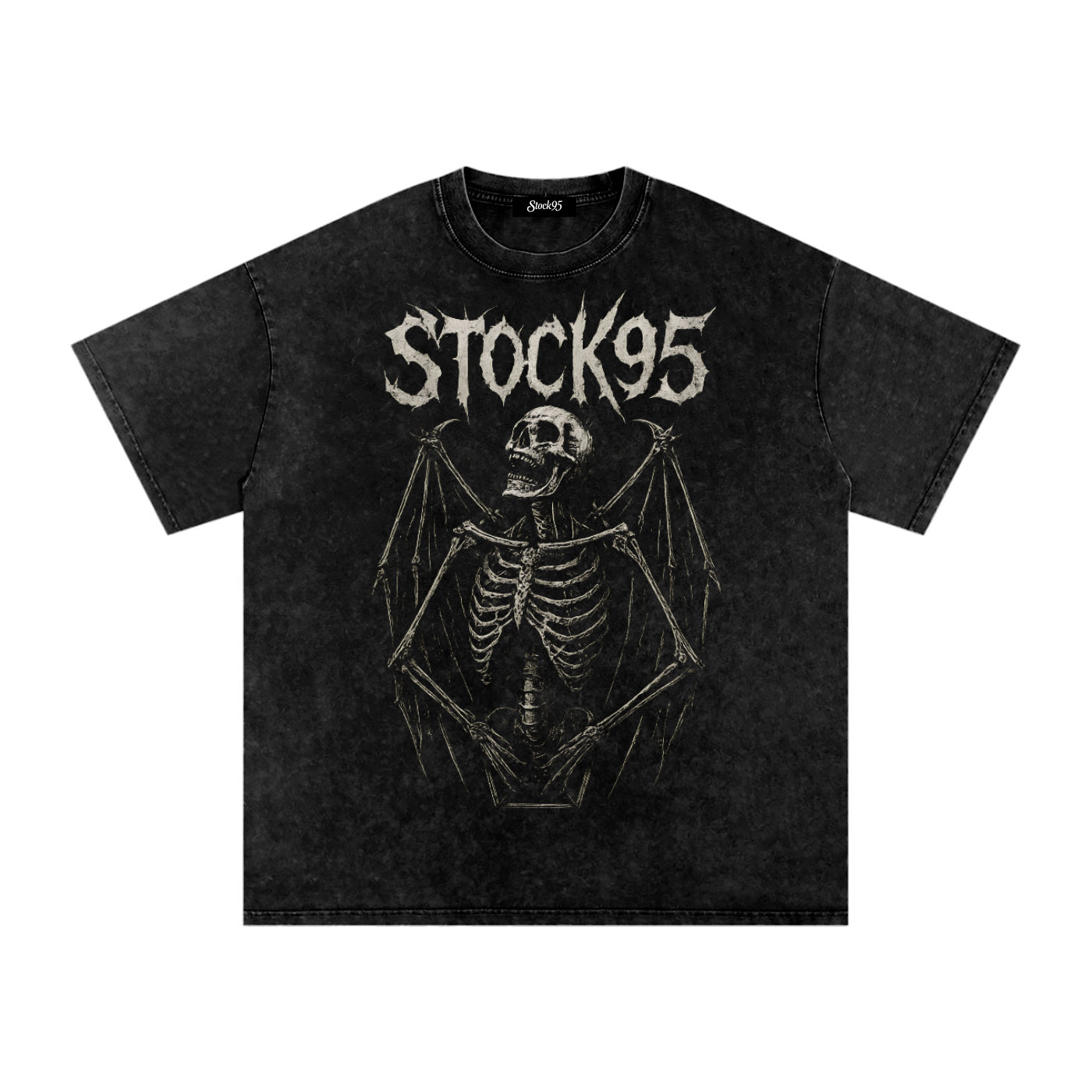 Arise - Customized Snow Washed Oversized Cotton T-Shirt