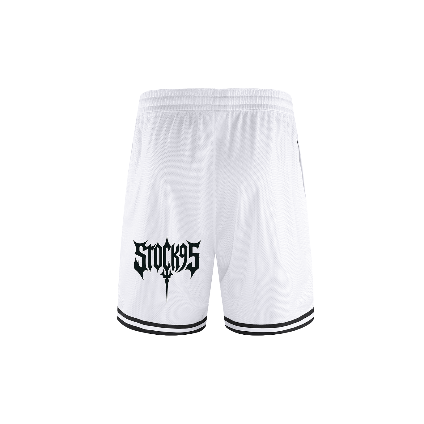 Stock95 - Customized Classic Stripe Trim Basketball Shorts