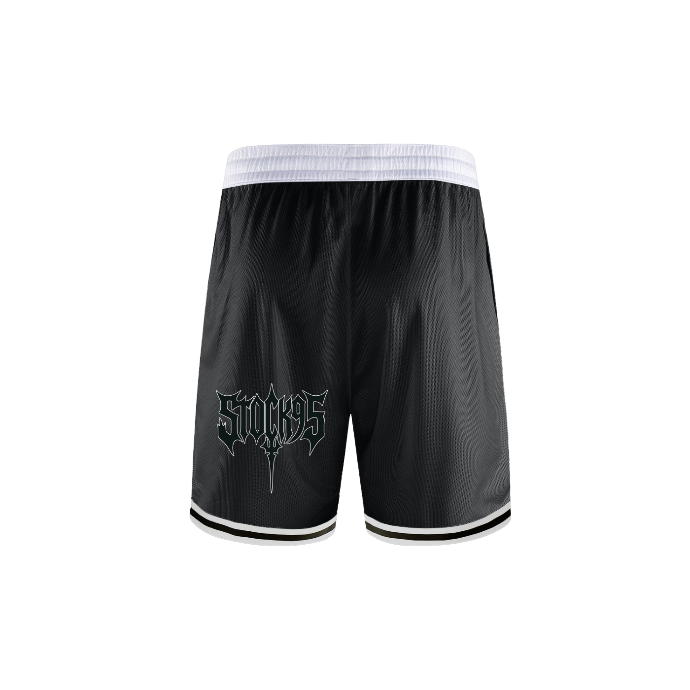 Stock95 - Customized Classic Stripe Trim Basketball Shorts