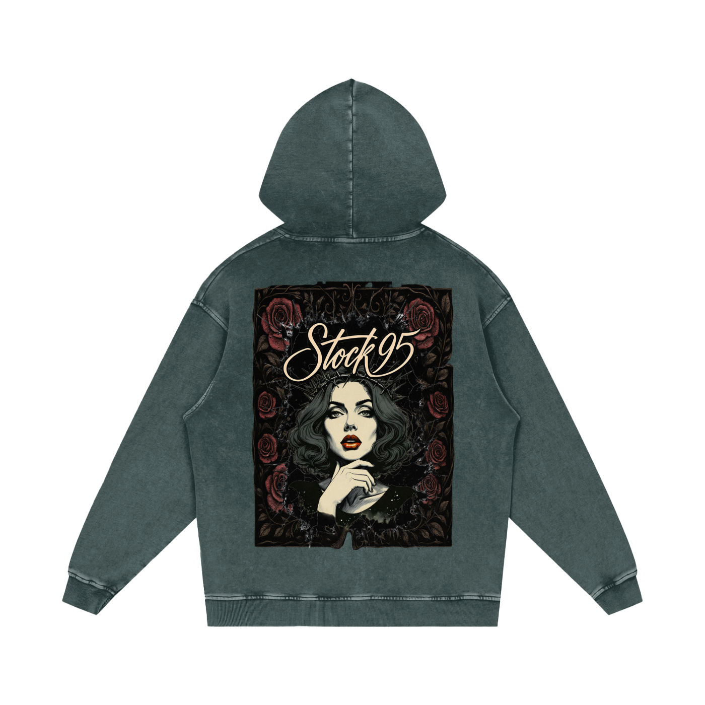 Liberty - Customized Snow Washed Loose Cotton Hoodie