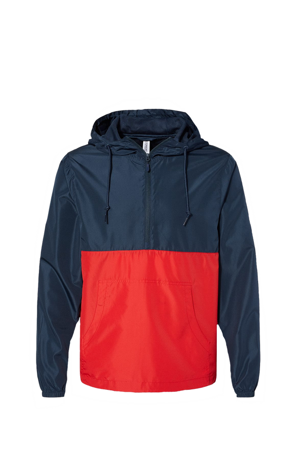 Lightweight Quarter Zip Pullover Windbreaker