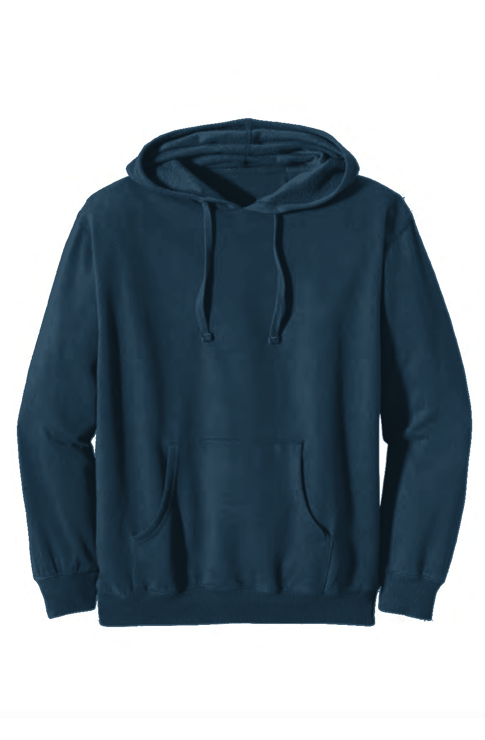 organic/recycled pullover hooded sweatshirt