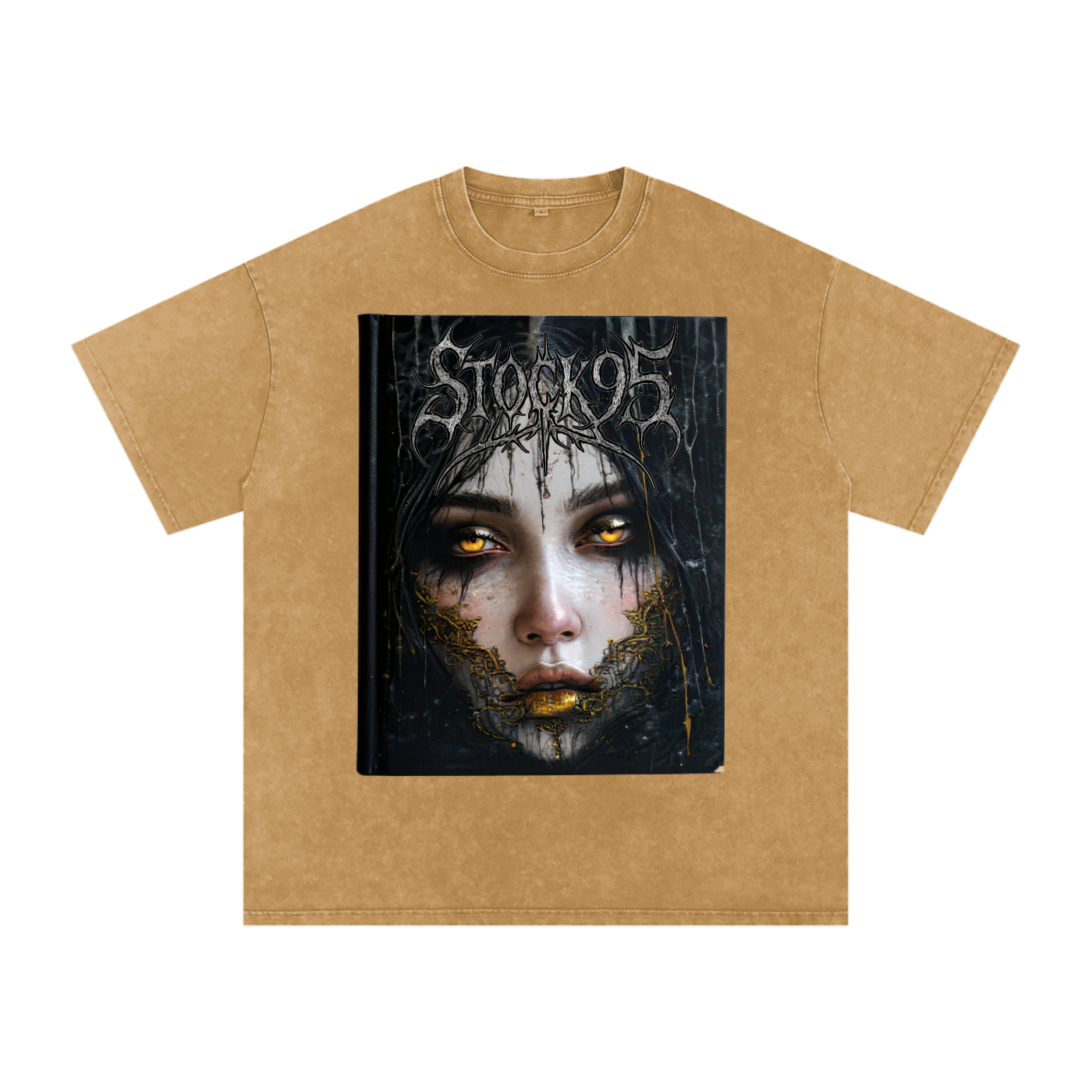 Book OF The Dead - Customized Snow Washed Oversized Cotton T-Shirt