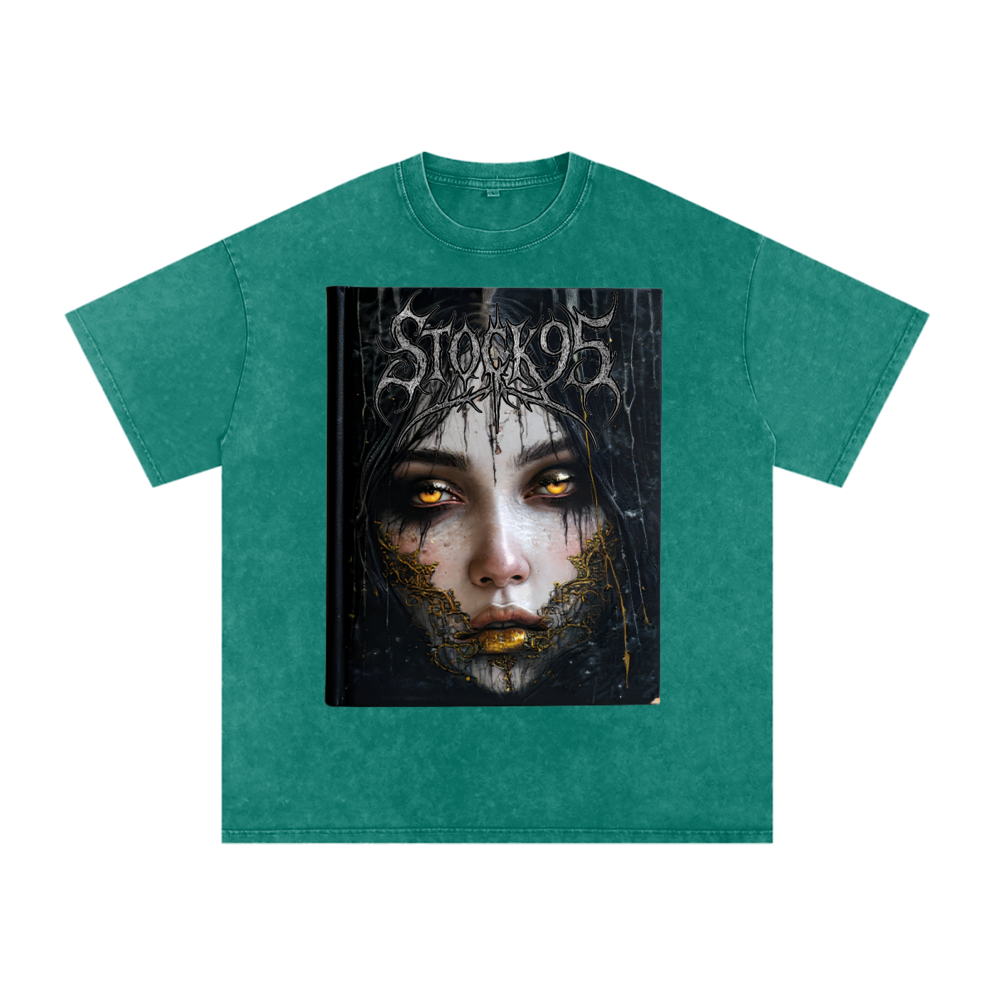 Book OF The Dead - Customized Snow Washed Oversized Cotton T-Shirt