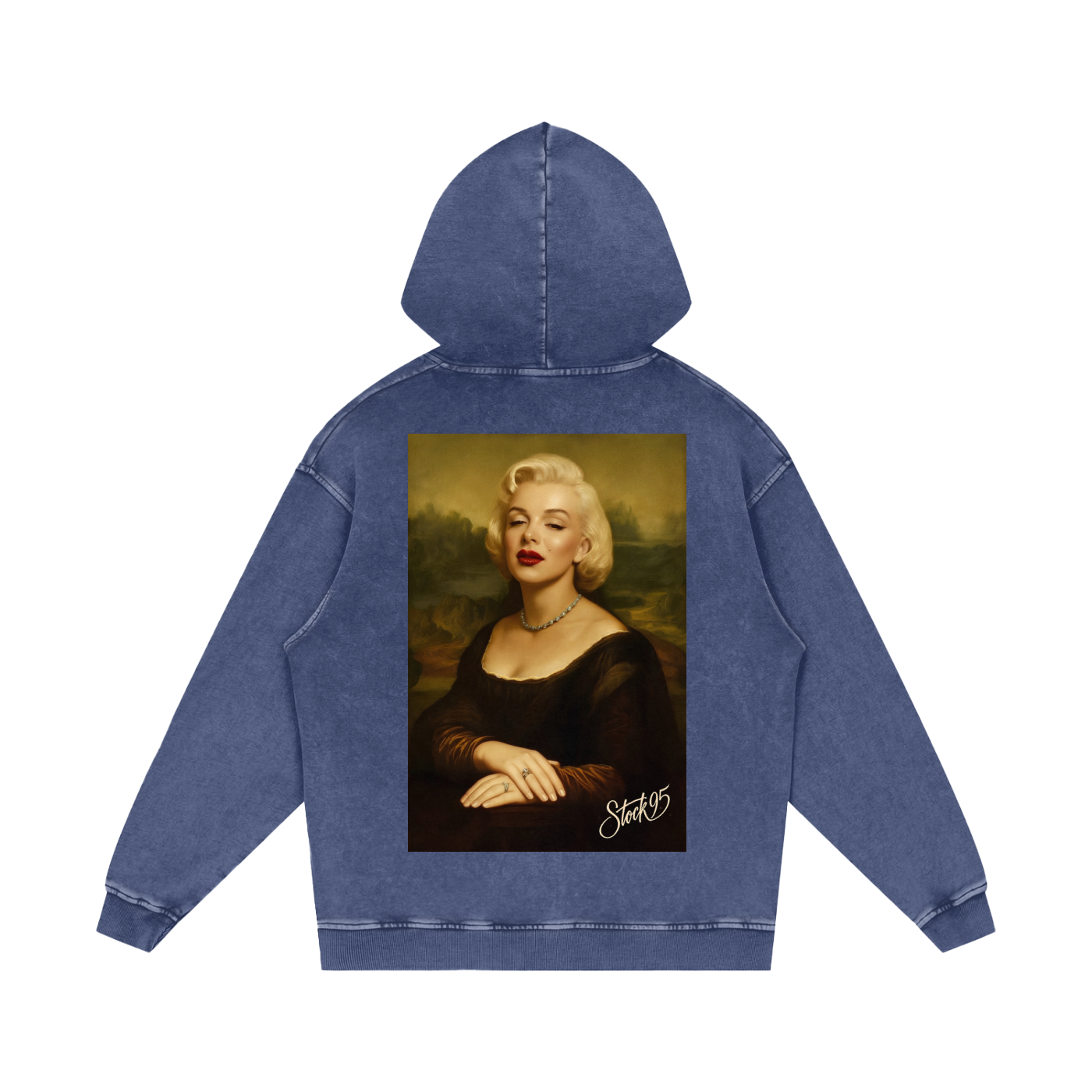 Monroe Lisa - Customized Snow Washed Loose Cotton Hoodie