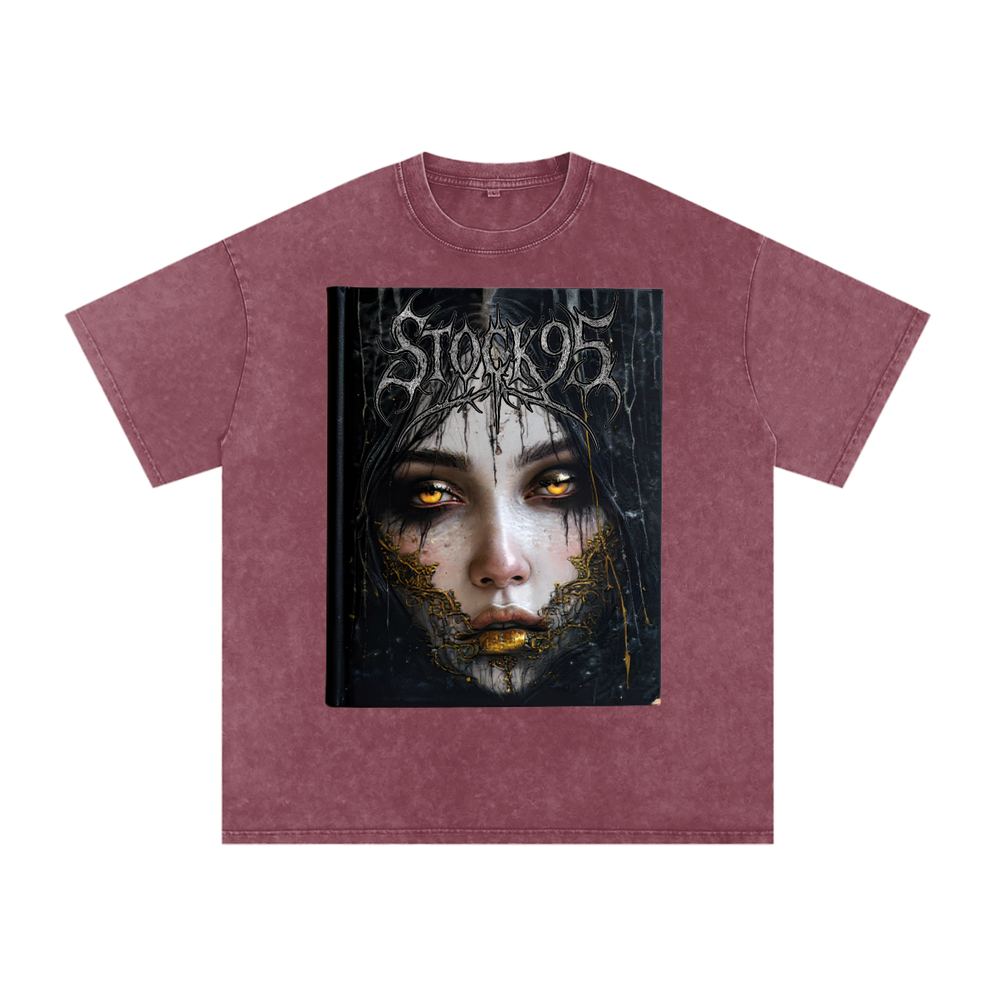 Book OF The Dead - Customized Snow Washed Oversized Cotton T-Shirt