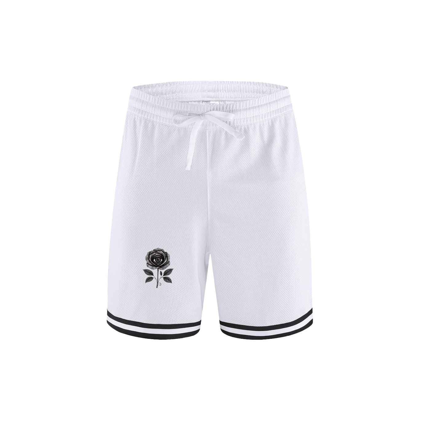 Stock95 - Customized Classic Stripe Trim Basketball Shorts