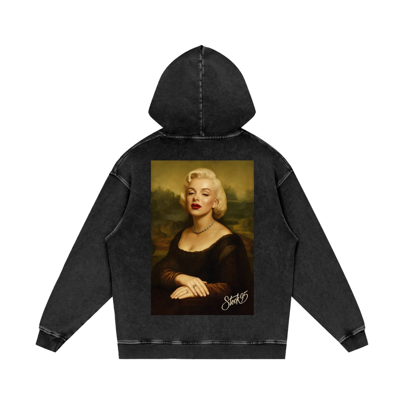 Monroe Lisa - Customized Snow Washed Loose Cotton Hoodie
