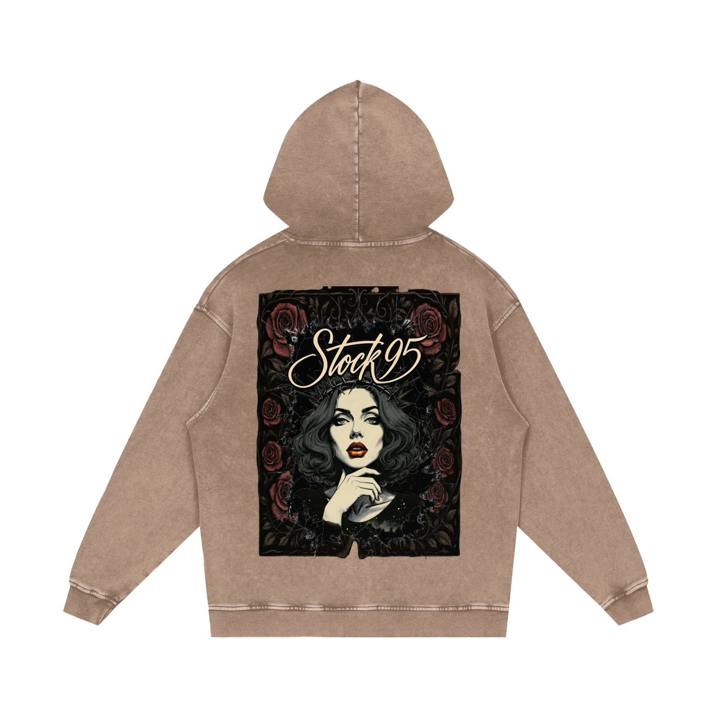 Liberty - Customized Snow Washed Loose Cotton Hoodie