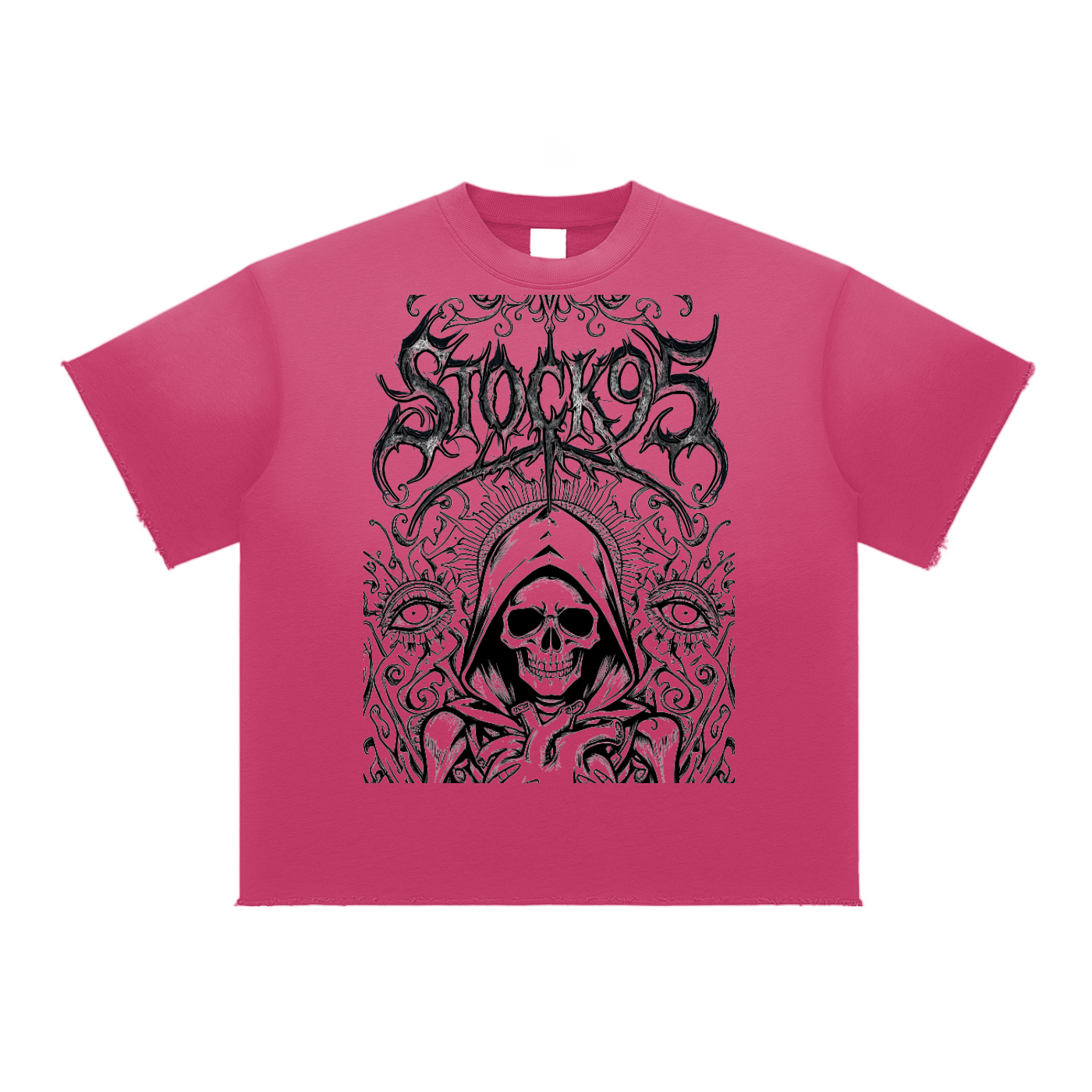 Stolen Heart - Customized Sun Fade Raw Edge T-Shirt