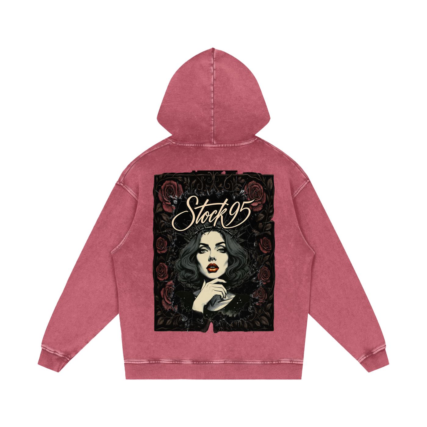 Liberty - Customized Snow Washed Loose Cotton Hoodie