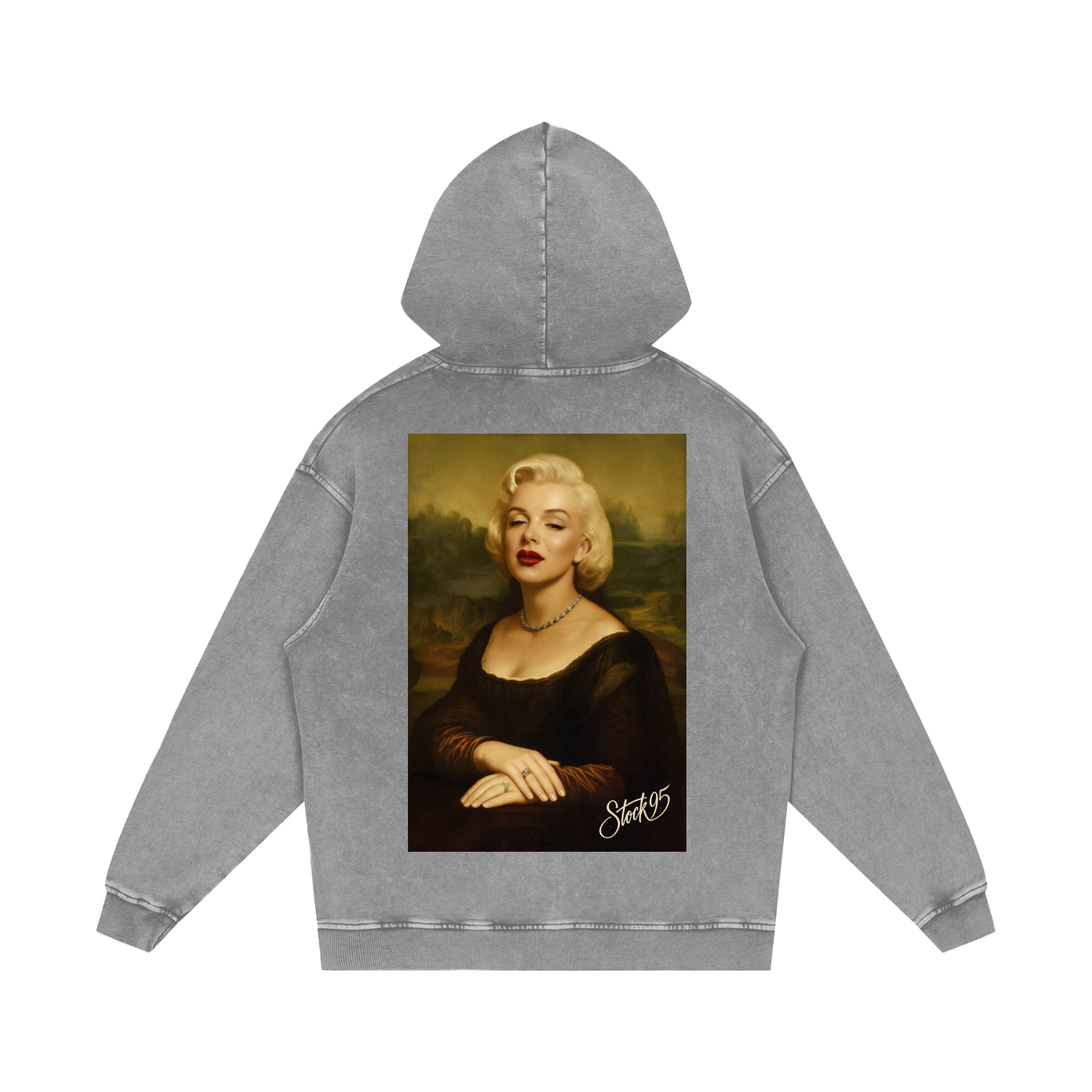 Monroe Lisa - Customized Snow Washed Loose Cotton Hoodie