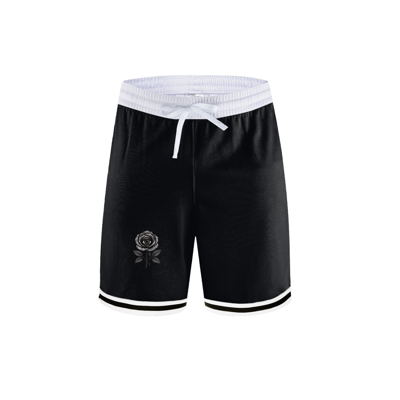 Stock95 - Customized Classic Stripe Trim Basketball Shorts
