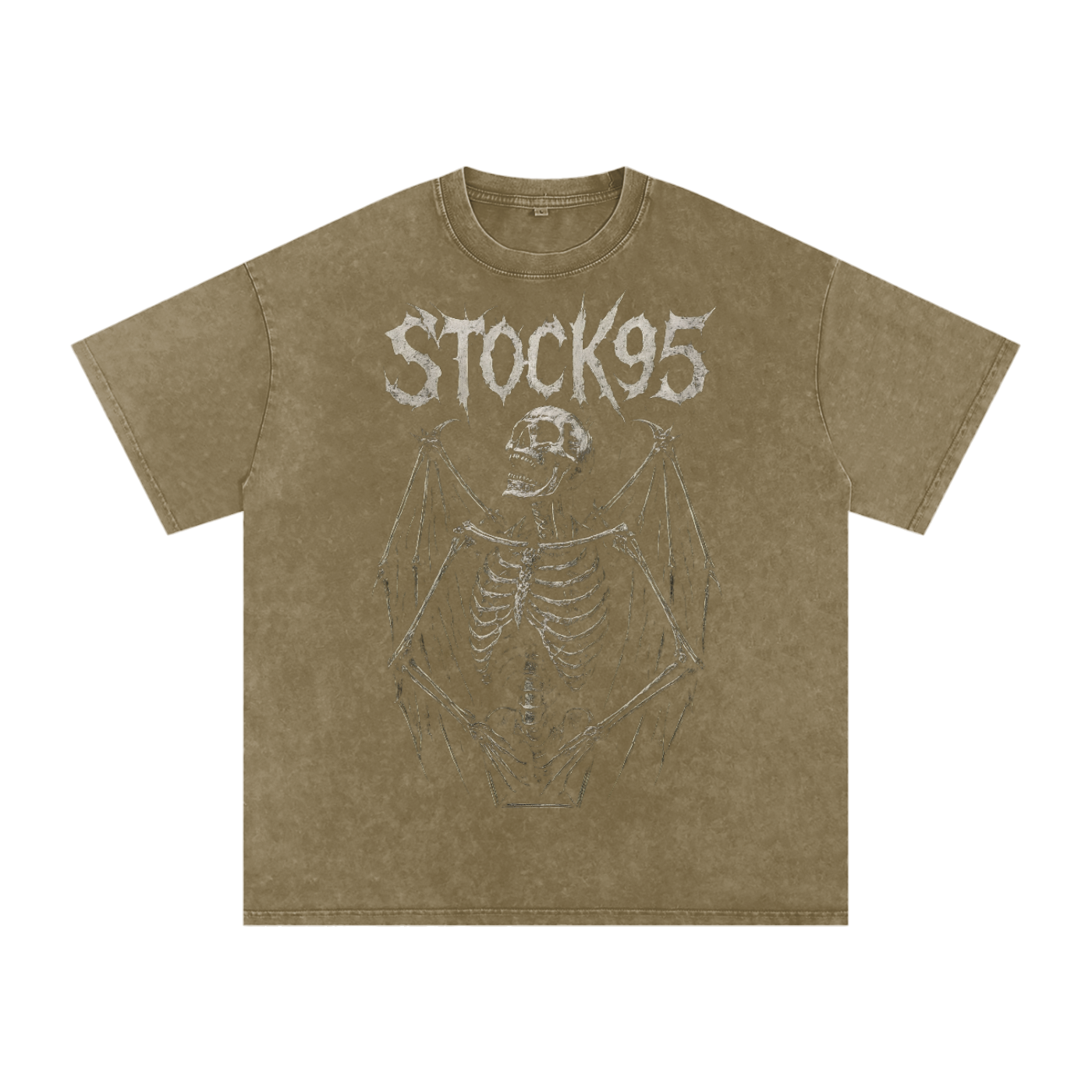 Arise - Customized Snow Washed Oversized Cotton T-Shirt